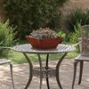 vidaXL Vaso da giardino 5 pcs Ruggine 40 x 40 x 15 cm