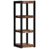 vidaXL Mensola da Parete Multicolore 35x35x100 cm in Legno Recupero