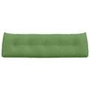 vidaXL Cuscino per Schiena Verde chiaro 160 x 24 x 50 cm Velluto