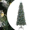 vidaXL Albero di Natale artificiale con 300 LED Verde 240 cm