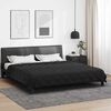 vidaXL Duvet Estivo Nero 240 x 260 cm Microfibra