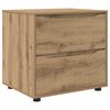 vidaXL Armadio Rovere artigianale 60 x 48 x 57 cm Legno multistrato