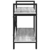 vidaXL Libreria Grigio Sonoma 100 x 33,5 x 64 cm Legno multistrato