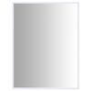 vidaXL Specchio Bianco 80x60 cm