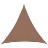 vidaXL Telo Ombra Tortora 2 x 2 x 2 m HDPE
