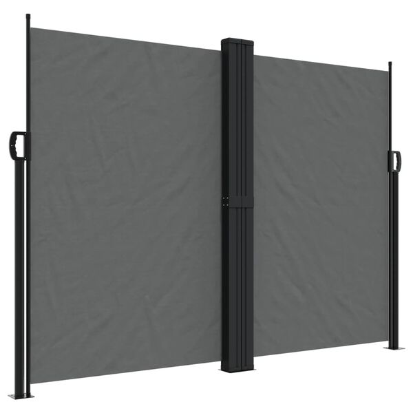 vidaXL Tenda da Sole Laterale Retrattile Antracite 180x600 cm