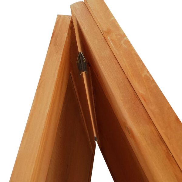 vidaXL Gabbia da Esterno per Animali Piccoli Pieghevole in Legno