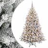vidaXL Albero di Natale Artificiale con Palline 180 cm 300 LED