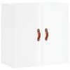 vidaXL Armadietto a Muro Bianco Lucido 60x31x60 cm Legno Multistrato