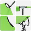 vidaXL Lettino prendisole pieghevole Verde 56 x 190 x 81cm Tessuto