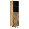 vidaXL Mobile da Bagno 38x33x160 cm in Legno Massello di Mango
