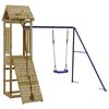vidaXL Set da Gioco da Esterno in Legno di Pino Impregnato