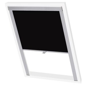vidaXL Tenda a Rullo Oscurante Nera CK02 GGL e GGU