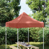 vidaXL Tetto per Tendone per Feste 2x2 m Terracotta 270 g/m²