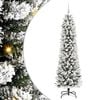 vidaXL Albero di Natale artificiale Bianco 180 cm
