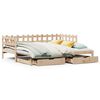 vidaXL Divano Letto Estraibile con Cassetti senza Materasso 90x200 cm