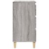 vidaXL Comodino Grigio Sonoma 40x35x70 cm in Legno Multistrato