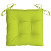 vidaXL Cuscini per Pallet 2 pz Verde Chiaro 50x50x7 cm Tessuto Oxford