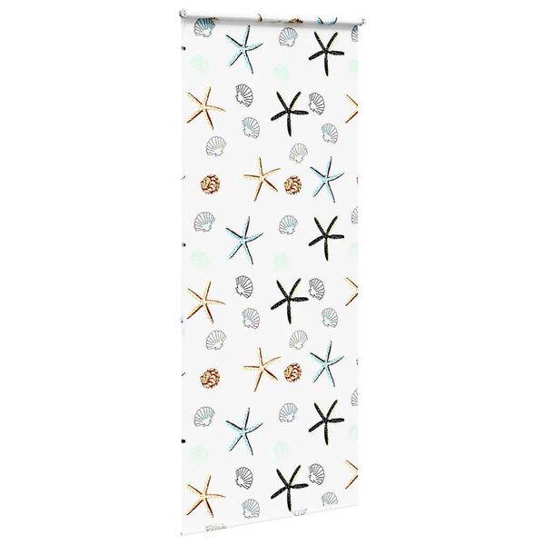 vidaXL Tenda a Rullo Doccia 90x240 cm Larghezza Tessuto 86 cm