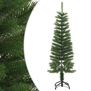 vidaXL Albero di Natale Artificiale Sottile con Base 120 cm PE
