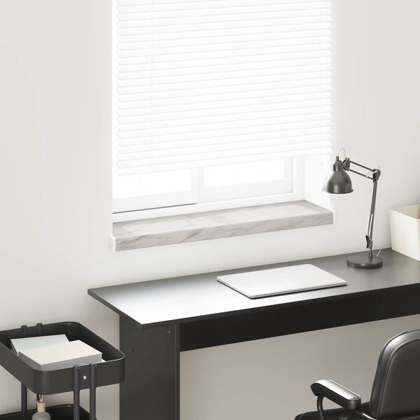 vidaXL Soglia della Finestra Testo in Marmo -enure 80 x 20 x 4,5 cm