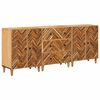 vidaXL Armadi di Stoccaggio 3 pcs Marrone 60 x 33,5 x 75 cm