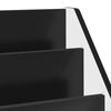 vidaXL Libreria per Bambini Nero 60 x 29,5 x 69 cm Legno multistrato