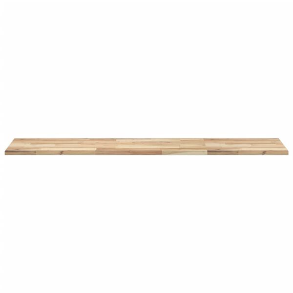 vidaXL Mensole da Parete 4 pz 120x40x2 cm Legno Acacia Non Trattato