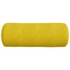 vidaXL Cuscini a rullo 2 pcs Giallo Ø 25 x 70 cm Tessuto in Cords