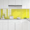 vidaXL Rivestimento da Cucina 2 pcs Giallo 90 x 60 cm vetro temperato