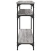 vidaXL Tavolo Consolle Grigio Sonoma 100x29x75 cm in Legno Multistrato