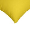 vidaXL Cuscini da Divano 2 pcs Giallo Chiaro 60 x 40 cm Tessuto