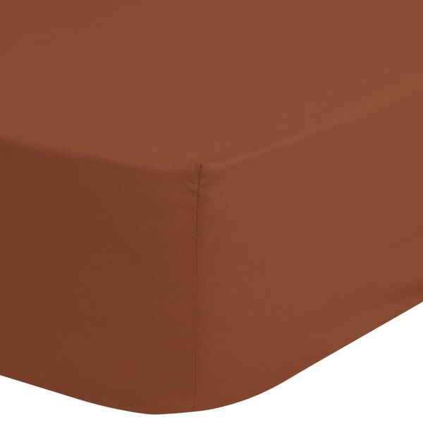 Good Morning Lenzuolo con Angoli Jersey 200x220 cm Terracotta
