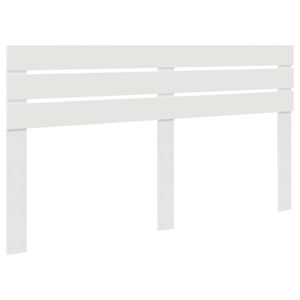vidaXL Testiera Bianco Legno multistrato