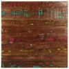 vidaXL Piano per Tavolo 70x70x1,5 cm Quadrato Legno Massello di Acacia