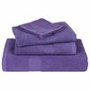 vidaXL Asciugamani per ospiti FROGN 10 pz Viola 30x50 cm 360 g/m²