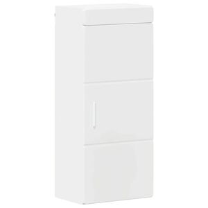 vidaXL Armadio da bagno a muro TULUM Bianco 37 x 24,5 x 86 cm