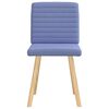 vidaXL Sedie da Pranzo 2 pz Blu Jeans in Tessuto