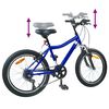 vidaXL Bicicletta per Bambini 20 Pollici 6-Speed