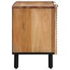 vidaXL Mobile Porta TV 105x33x46 cm in Legno Massello di Acacia