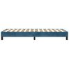 vidaXL Struttura Letto a Rete a Molle Blu Scuro 80x200 cm in Velluto
