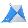 vidaXL Tenda da Spiaggia 2 Persone Pop-Up Azzurra Impermeabile