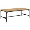 vidaXL Tavolino da salotto Rovere artigianale 100 x 50 x 35 cm