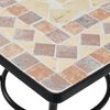 vidaXL Tavolo da Bistrò a Mosaico Terracotta 60x60x74 cm in Ceramica
