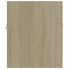vidaXL Set Mobili da Bagno Rovere Sonoma in Legno Multistrato