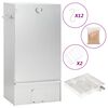 vidaXL Forno Affumicatore BBQ Generatore Fumo Freddo Acciaio Zincato