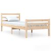 vidaXL Giroletto in Legno Massello 90x200 cm
