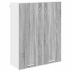 vidaXL Armadio pensile Grigio Sonoma 80 x 31 x 100 cm