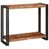 vidaXL Tavolo consolle 90 x 33 x 75 cm Legno Recuperato Massello