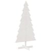 vidaXL Albero di Natale Decorativo Bianco 150 cm in Legno di Pino